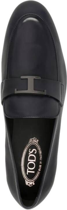 Tod's T Timeless leren loafers Blauw
