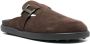 Tod's T Timeless suède slippers Bruin - Thumbnail 2