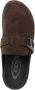 Tod's T Timeless suède slippers Bruin - Thumbnail 4