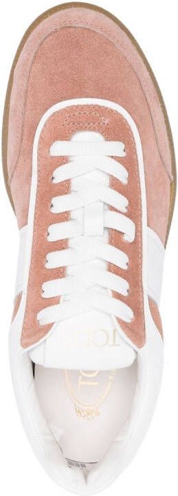 Tod's Tabs low-top sneakers Roze