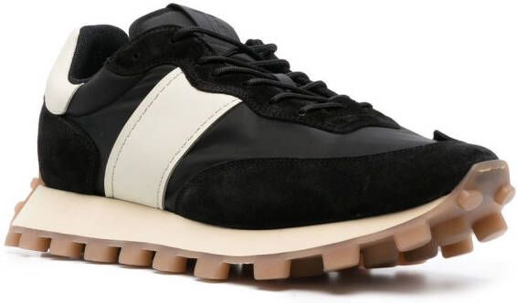 Tod's Allacciata sneakers met streepdetail Zwart