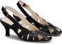 Tod's Uitgesneden slingback pumps Zwart - Thumbnail 2