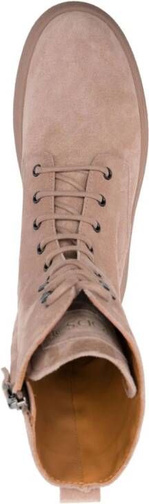 Tod's W. G. enkellaarzen met veters Beige