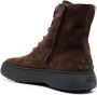 Tod's W.G. laarzen met logopatch Bruin - Thumbnail 3