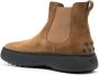 Tod's W.G. suède chelsea laarzen Bruin - Thumbnail 3