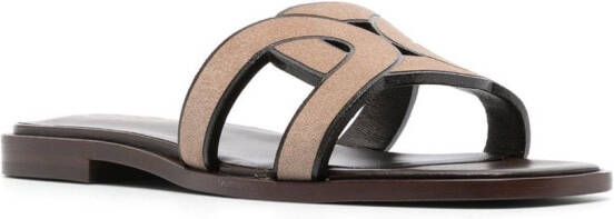 Tod's Geweven sandalen Beige