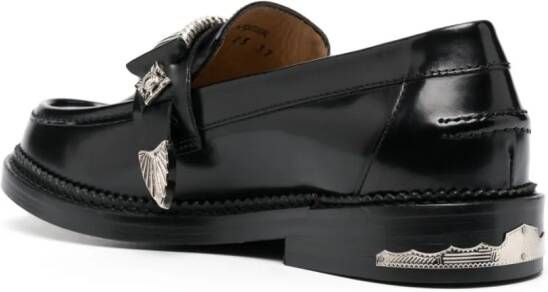 Toga Pulla Loafers met gesp Zwart