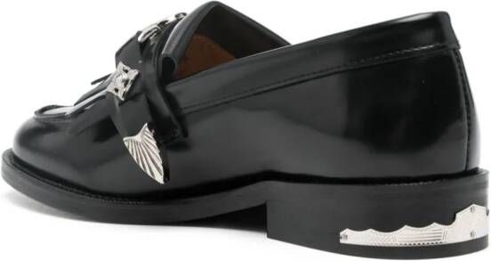 Toga Pulla Loafers verfraaid met studs Zwart