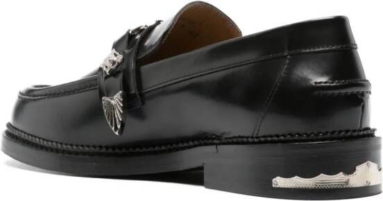 Toga Virilis Leren loafers Zwart