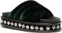 Toga Slippers verfraaid met studs Groen - Thumbnail 2