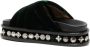 Toga Slippers verfraaid met studs Groen - Thumbnail 3