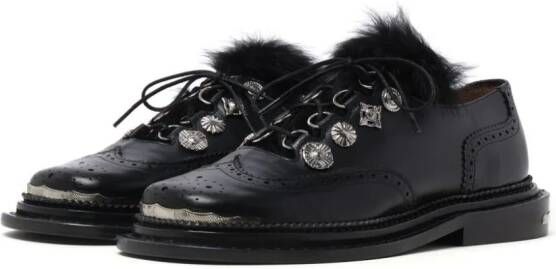 Toga Leren brogues Zwart