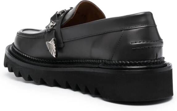 Toga Virilis Leren loafers Groen