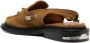 Toga Virilis Leren slingback loafers Bruin - Thumbnail 3