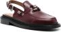 Toga Virilis Leren slingback loafers Rood - Thumbnail 2