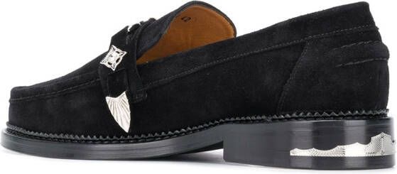 Toga Virilis Loafers met gesp Zwart