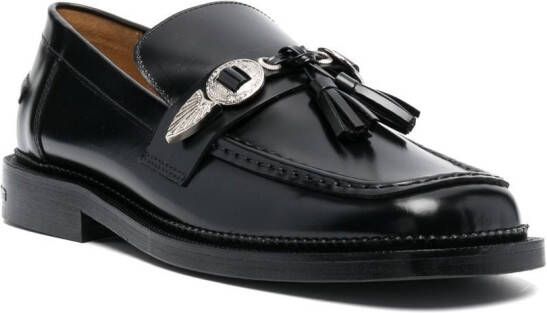 Toga Virilis Loafers met gesp Zwart