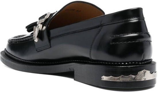 Toga Virilis Loafers met gesp Zwart