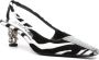 TOM FORD Slingback pumps met zebraprint Zwart - Thumbnail 2