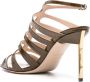 TOM FORD Cage leren sandalen 95 mm Groen - Thumbnail 3