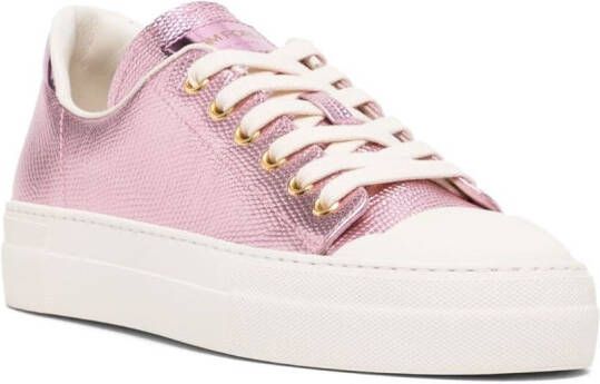 TOM FORD City metallic sneakers Roze