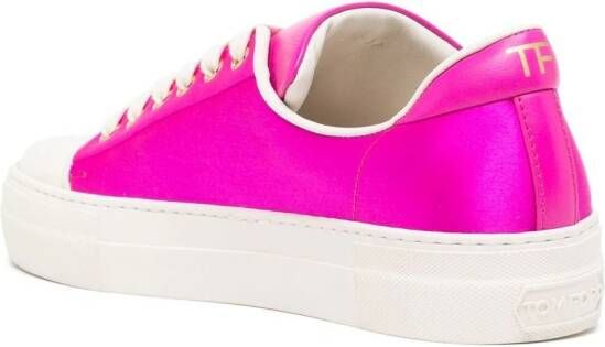 TOM FORD City sneakers met contrasterende neus Roze