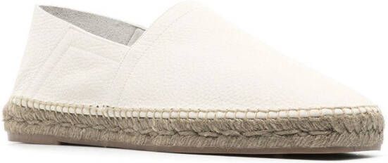 TOM FORD Leren espadrilles Wit