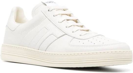 TOM FORD Sneakers met logopatch Wit