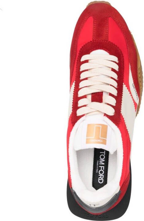 TOM FORD James low-top sneakers Rood