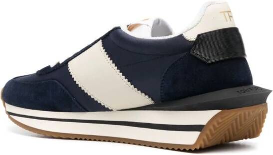 TOM FORD James sneakers met plateauzool Blauw