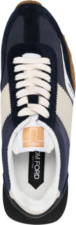 TOM FORD James sneakers met plateauzool Blauw