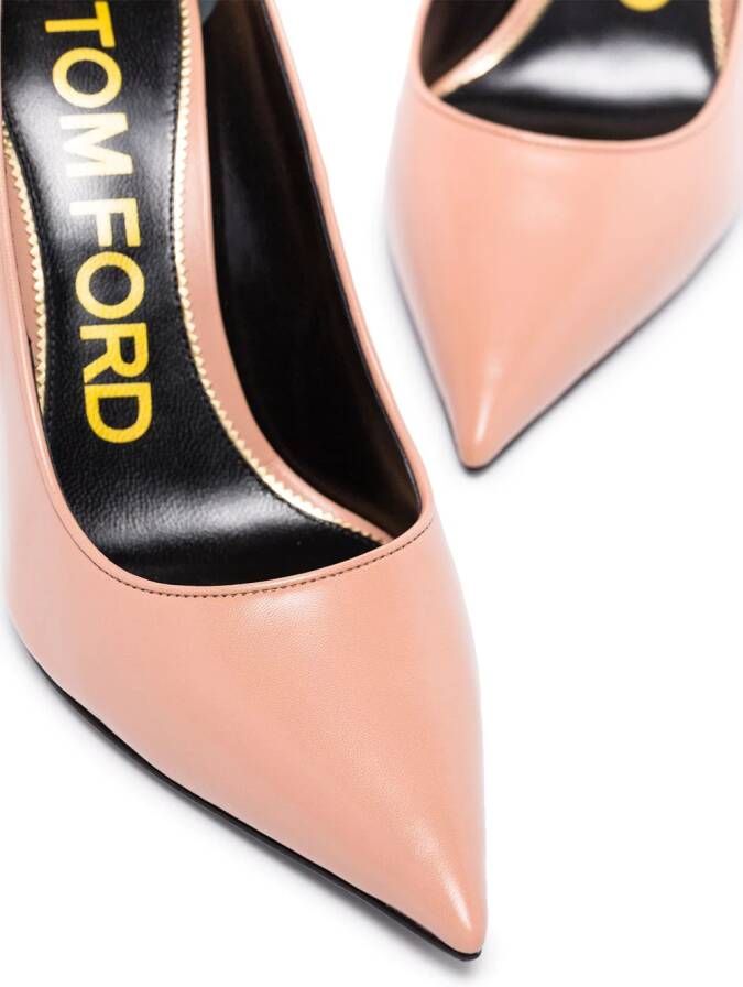 TOM FORD Leren pumps Beige