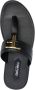 TOM FORD Teenslippers met logoplakkaat Zwart - Thumbnail 4