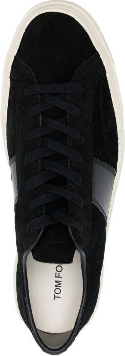 TOM FORD Sneakers met logoprint Zwart