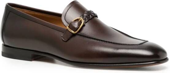 TOM FORD Martin leren loafers Zwart