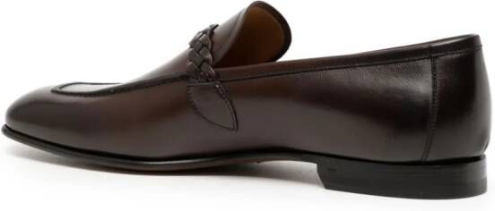 TOM FORD Martin leren loafers Zwart