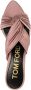 TOM FORD 75 mm sandalen met plooien en geknoopt detail Roze - Thumbnail 4