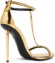 TOM FORD Sandalen met slot Goud - Thumbnail 3