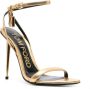 TOM FORD Metallic sandalen Goud - Thumbnail 2