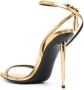 TOM FORD Metallic sandalen Goud - Thumbnail 3