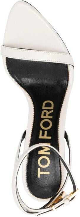 TOM FORD Padlock sandalen Wit