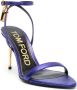 TOM FORD Padlock 90mm leather sandals Paars - Thumbnail 2