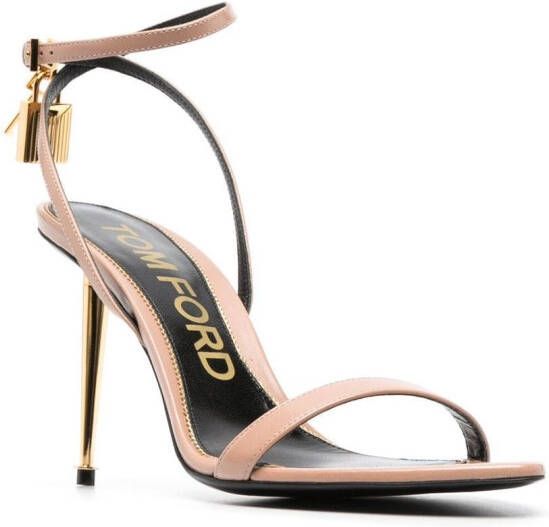 TOM FORD Padlock sandalen Beige