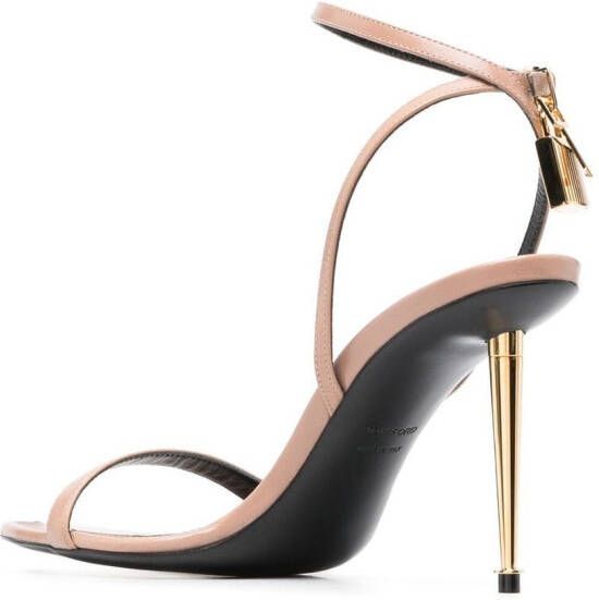 TOM FORD Padlock sandalen Beige