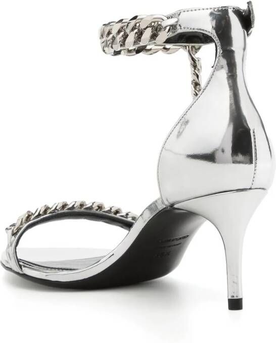 TOM FORD Sandalen met kettingdetail Zilver