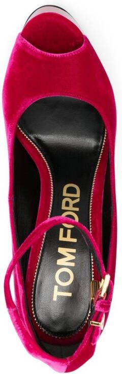 TOM FORD Sandalen met plateauzool Roze