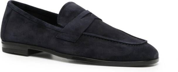 TOM FORD Sean suède loafers Blauw