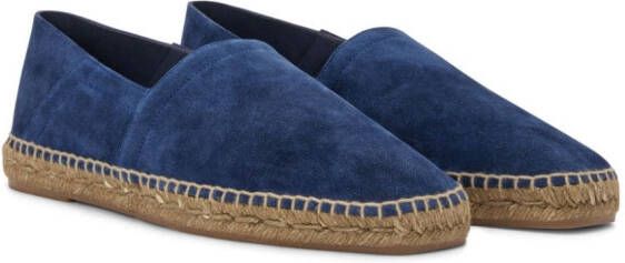 TOM FORD Suède espadrilles Blauw