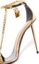 TOM FORD Stiletto sandalen met schakelketting Goud - Thumbnail 4