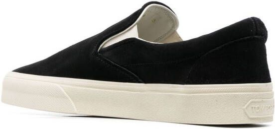 TOM FORD Suède sneakers Zwart